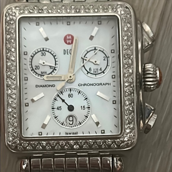 MICHELE
Deco 18mm Stainless Steel Diamond Bracelet Watch - Picture 2 of 7